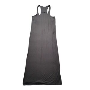 Recliner Racerback‎ Maxi Dress Womens Small Black Sleeveless Casual Comfortable